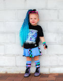Winter Blues Collab Skirted Bummies for girls