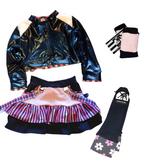 All Doll'd Up Ruffle Skirt Pink and Black Toddler Girls