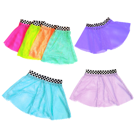 Girls Mesh Twirly Skirt or skirted Bummies for kids in Custom colors