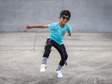 Skater Boy Black Harem Pants Street Style Checkerboard