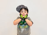 Lime Black Rockstar Gloves Unisex Kids Sizes