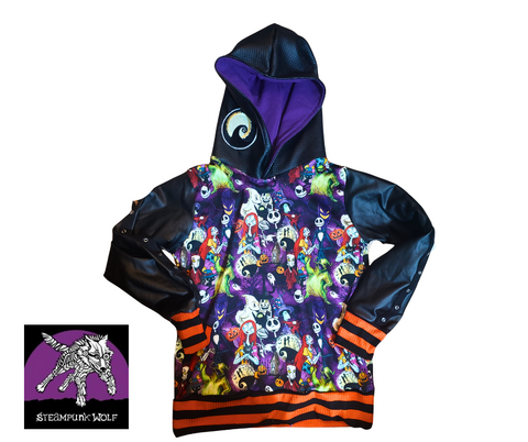 Rep only NBC Family Hoodie Pleather Long sleeves Kids