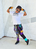 Rep only Skull Collab Harem Jogger Shorts with Pockets for kids Custom Color Options available