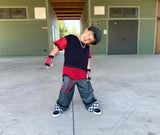 Crew Baggy Jeans for Kids and Adults 90's skater style dark denim pants  Lots of pockets Suspenders