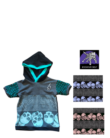 Rep only Pastel Skull drop Shirt