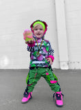 Zombie Shakes Hoodie and Houndstooth pants for boys and girls.