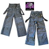 Sassy Jeans Denim Baggy Punk Straps Pockets