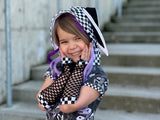 Mesh and Checkerboard Arm Warmers  Gloves for kids and Adults