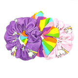 Scrunchies for Smiles Unicorn Rainbow Mermaid Stars