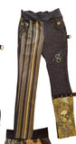 Steampunk Collab Engineer Pants for kids unisex style skinny jeans