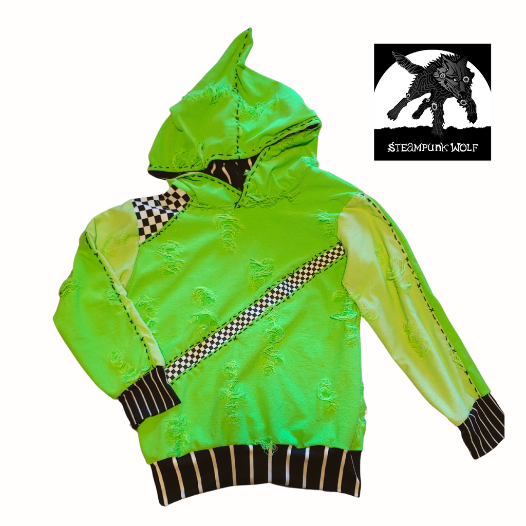 Lime Oogie Hoodie for Kids Halloween Boys Girls Disney Bound