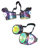 Rainbow Stars Glitter Goggles
