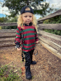 Freddy K Horror Hoodie top shirt unisex kids costume