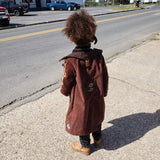Steampunk Custom Trench Coat for Toddlers Kids Boys Girls