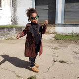 Steampunk Custom Trench Coat for Toddlers Kids Boys Girls