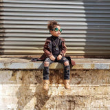 Steampunk Custom Trench Coat for Toddlers Kids Boys Girls