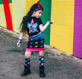 Rainbow X Mini Skirt for girls Pride Ally
