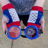 Patriotic Breezy Gloves for Kids and Adults