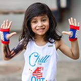 Patriotic Breezy Gloves for Kids and Adults