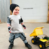 Road & Street Harem Joggers with Punk straps for kids boys girls toddlers babies
