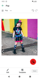 Rainbow X Mini Skirt for girls Pride Ally