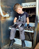 Grunge Custom Overalls  Unisex Kids All One of a Kind