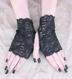 Lace Fingerless Gloves for Girls and Women