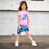 Blue Dolphin Shorts for boys and girls